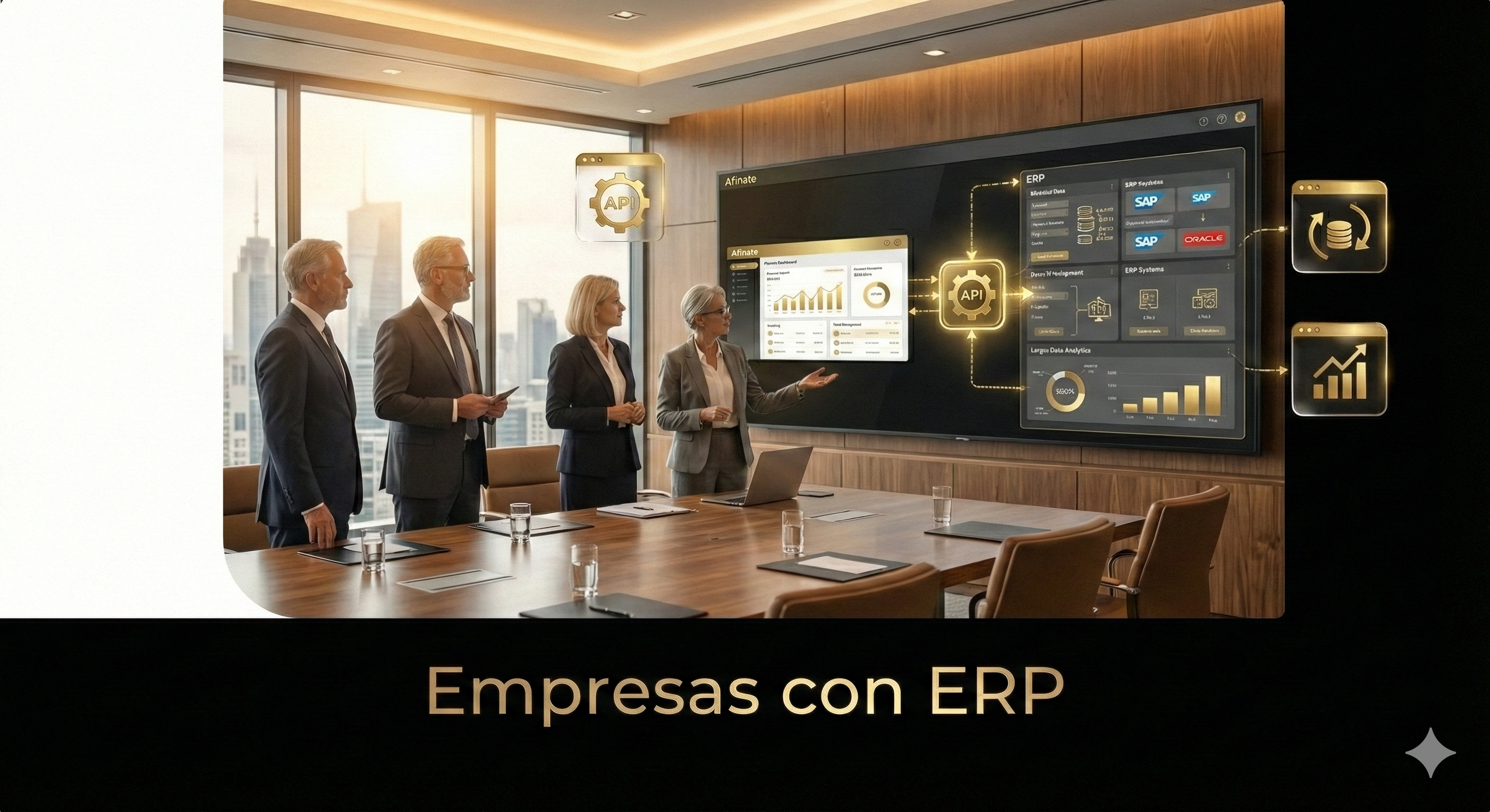 Empresas con ERP integrado con afinate