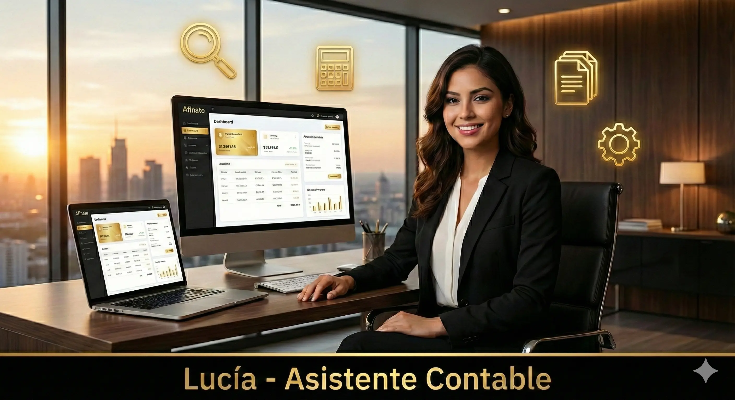 Lucía, asistente contable con IA